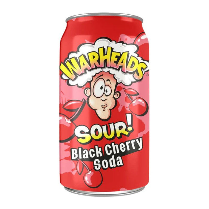 Warhedas Sour Black Cherry Soda Can 12fl oz (355ml)