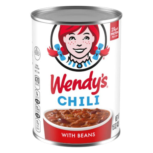 Wendys chilli beans tin