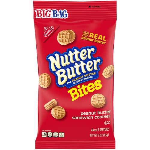 Nutter Butter Bites Peanut Butter Sandwich Cookies