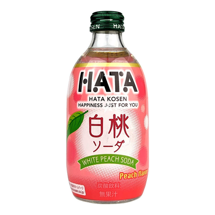 Hatakosen Soda Juicy White Peach Flavour 300ml