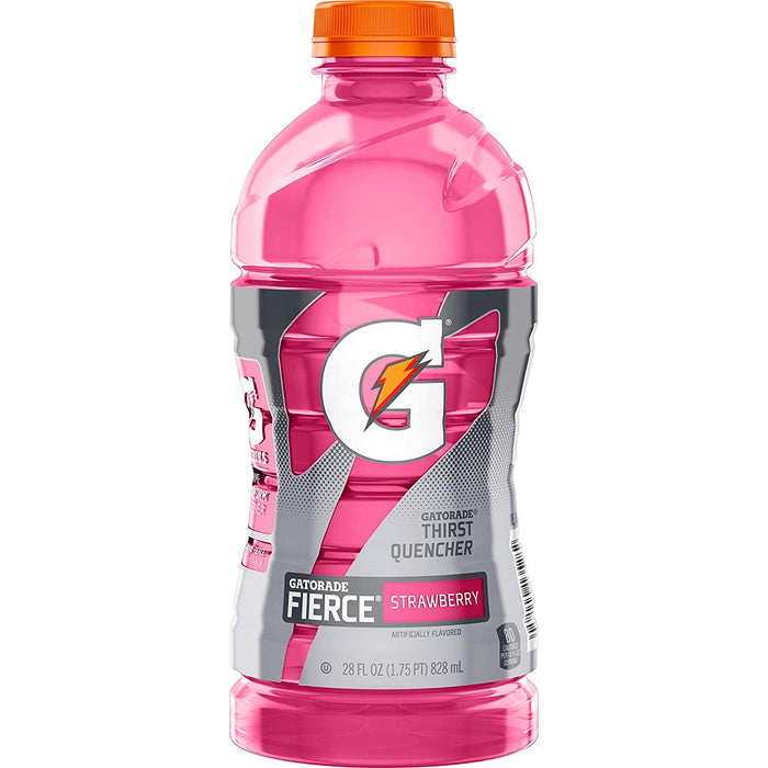 Gatorade Thirst Quencher, Fierce Strawberry, 28 oz 