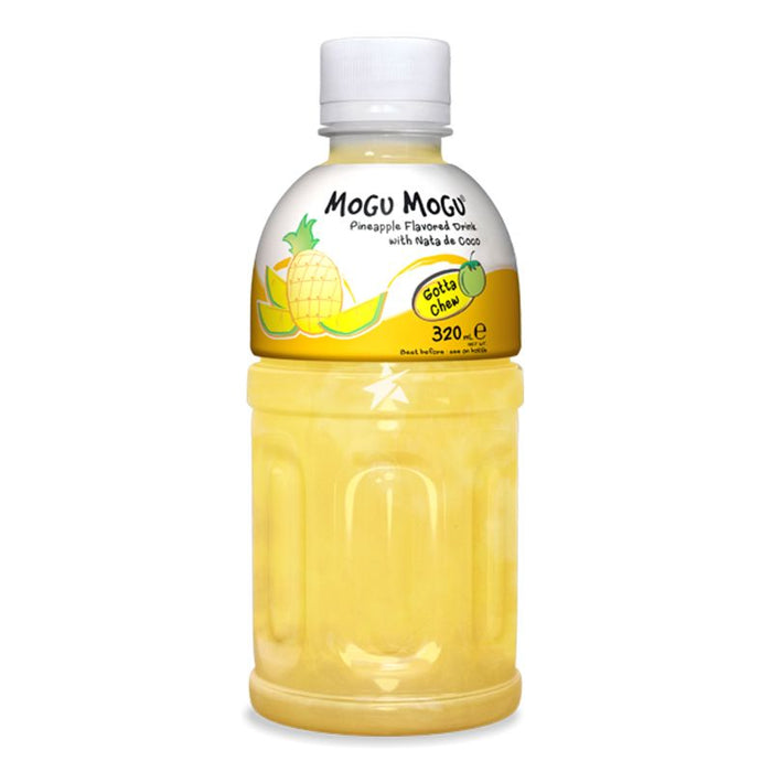 Mogu Mogu Pineapple Flavoured Drink with Nata de Coco 320ml