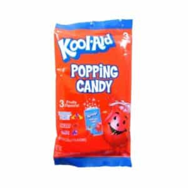Kool-Aid Popping Candy 3 Pack Peg Bag 0.24oz (7g) BBD: 08/23