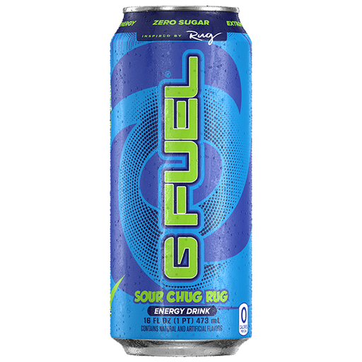 g fuel sour blue energy drink