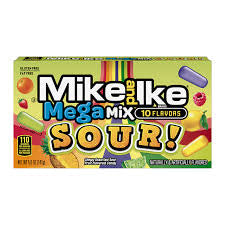 Mike & Ike Theater Box Mega Mix Sour 141g