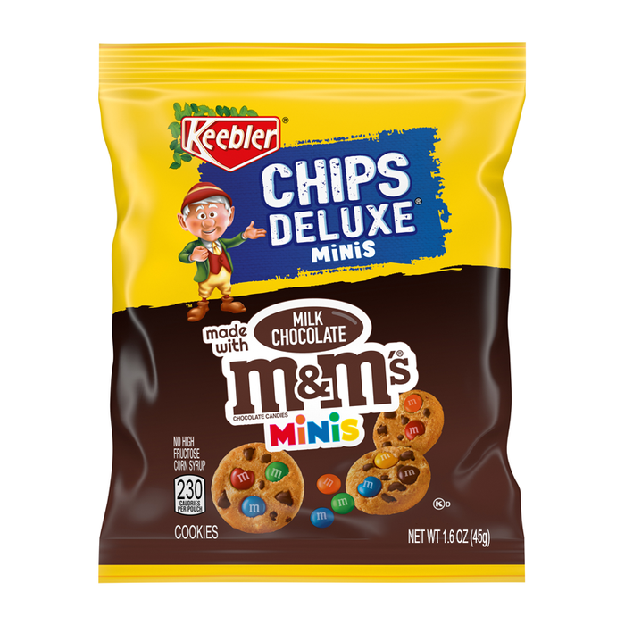 Keebler Chips Deluxe Minis made with M&M's Minis